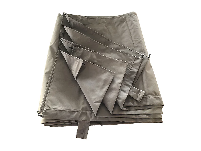 Doek pergola 3 × 4m FRÉJUS taupe