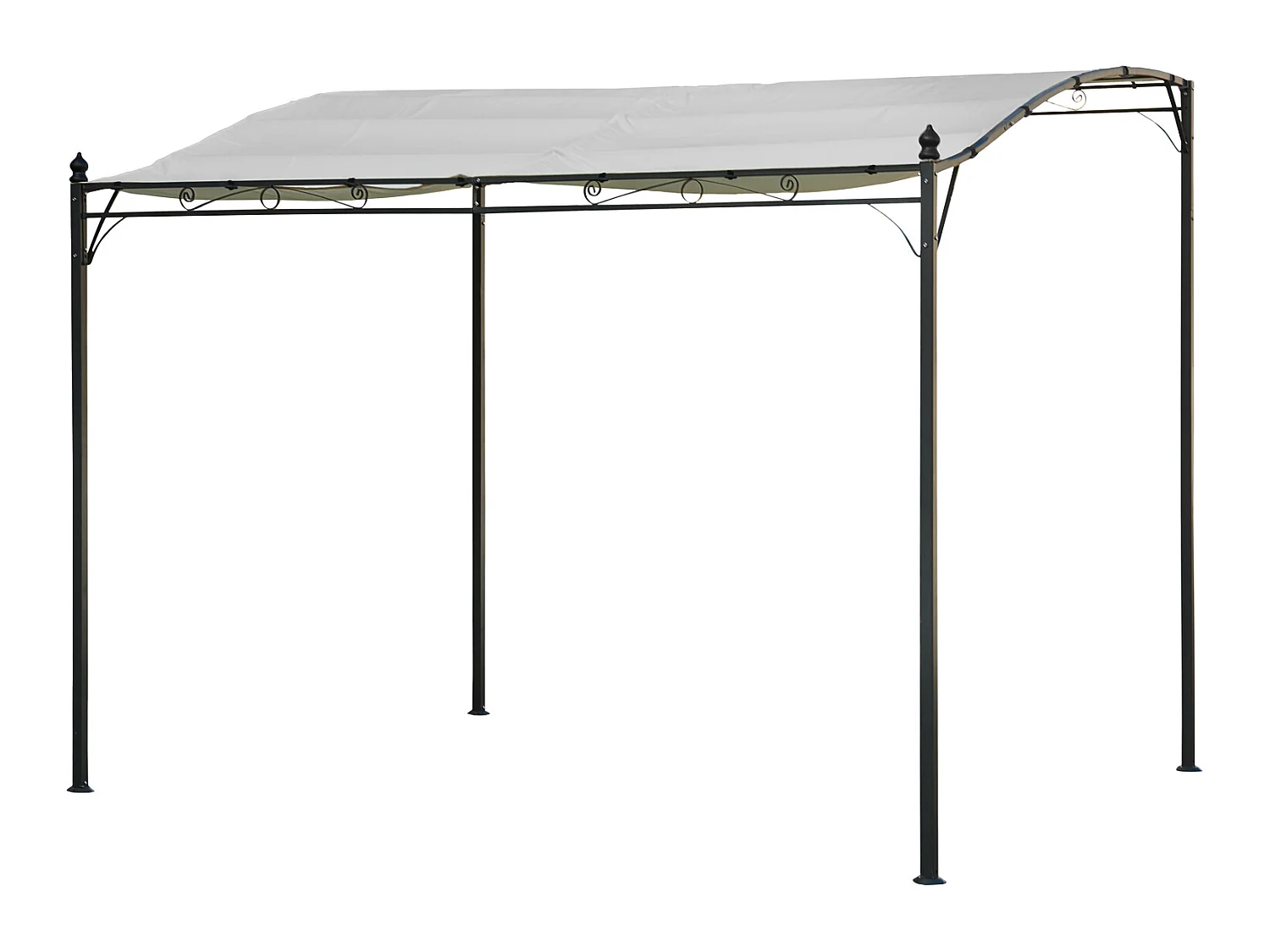 Pergola murale 3 × 2,5m NICE beige - HAPPY GARDEN