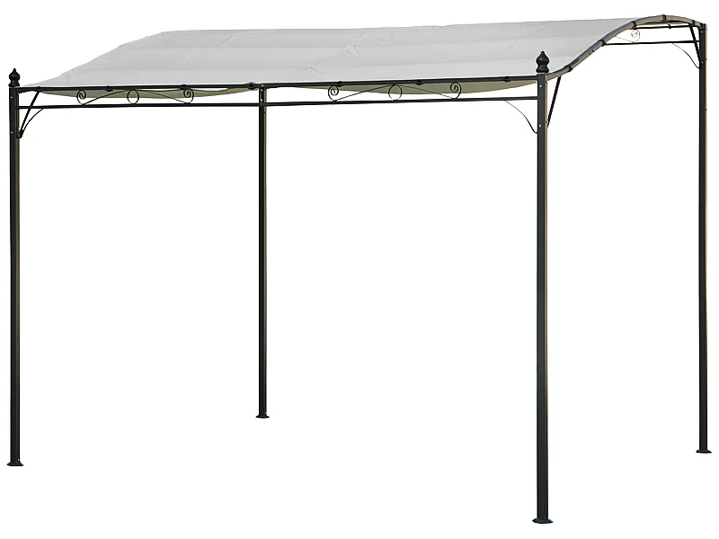 Wandpergola 3 × 2,5m NICE beige