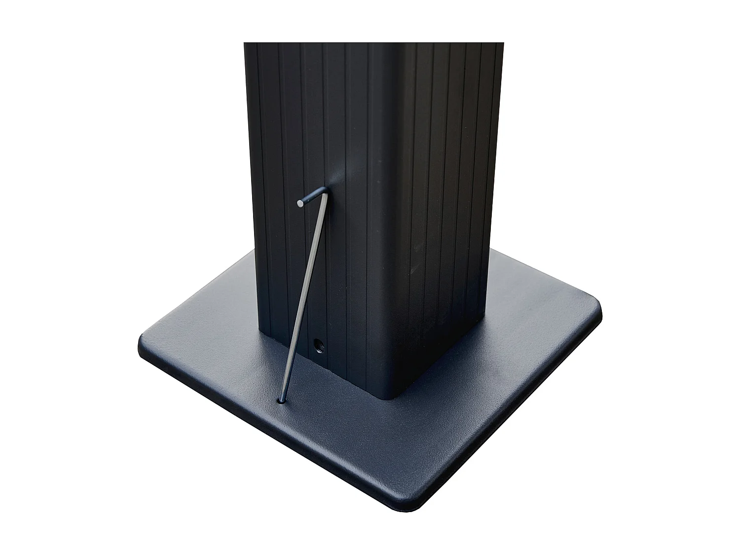 Pergola voor wandmontage 3 × 4m FRÉJUS taupe - aluminium structuur