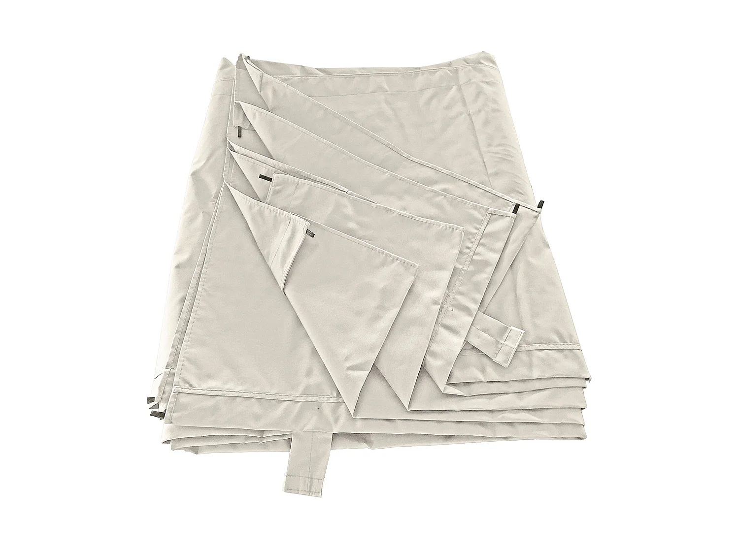Lona beige de 2,85 x 3,51m para pérgola de estructura 3 × 4m FRÉJUS - HAPPY GARDEN