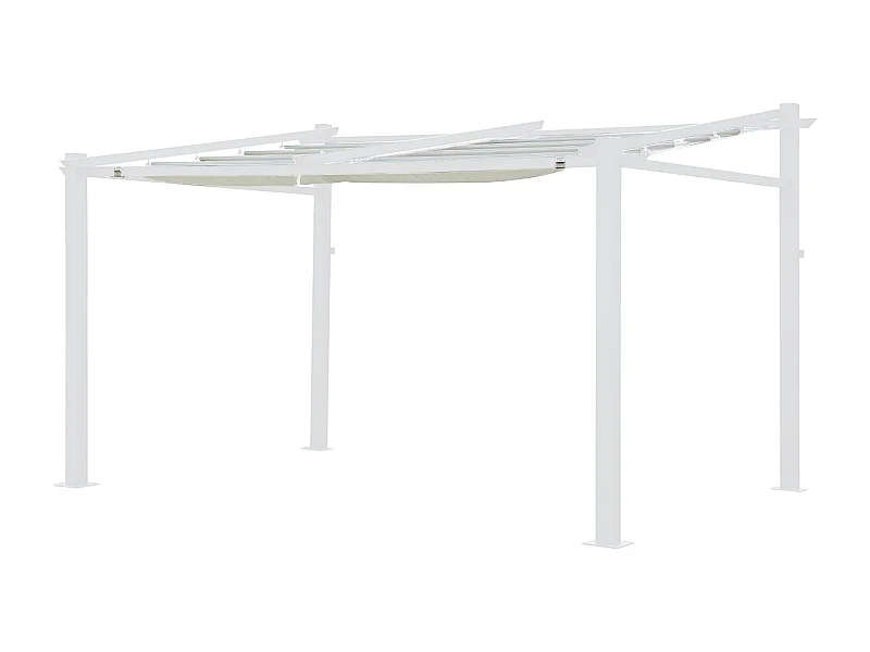 Doek voor muur pergola 3 × 4m FRÉJUS beige