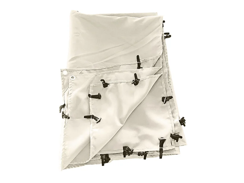 Copertura pergola a muro 3 × 2,5 m NICE beige - HAPPY GARDEN