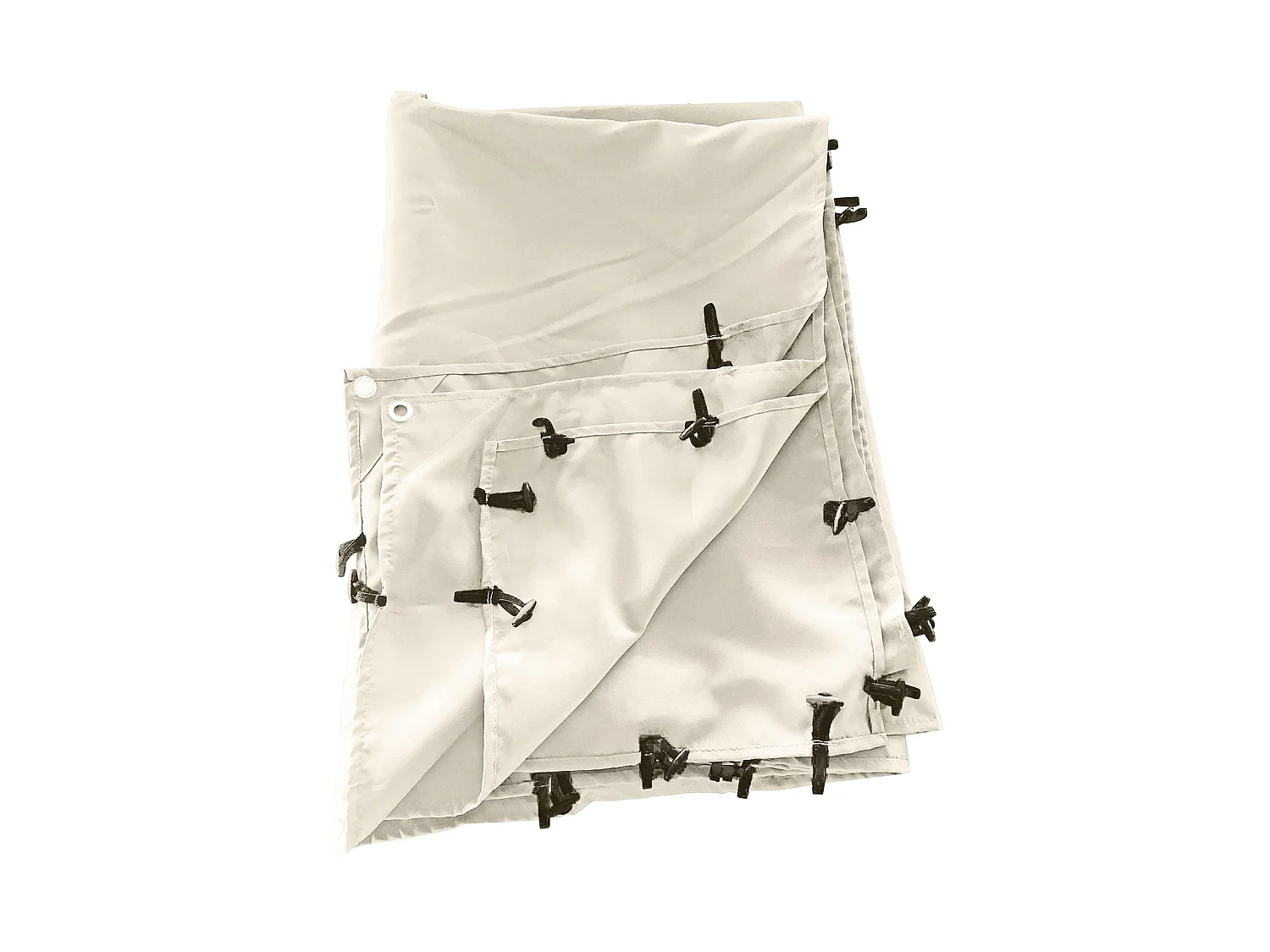 Lona beige de 2,96 x 2,50m para pérgola mural de 3 × 2,5m NICE - HAPPY GARDEN