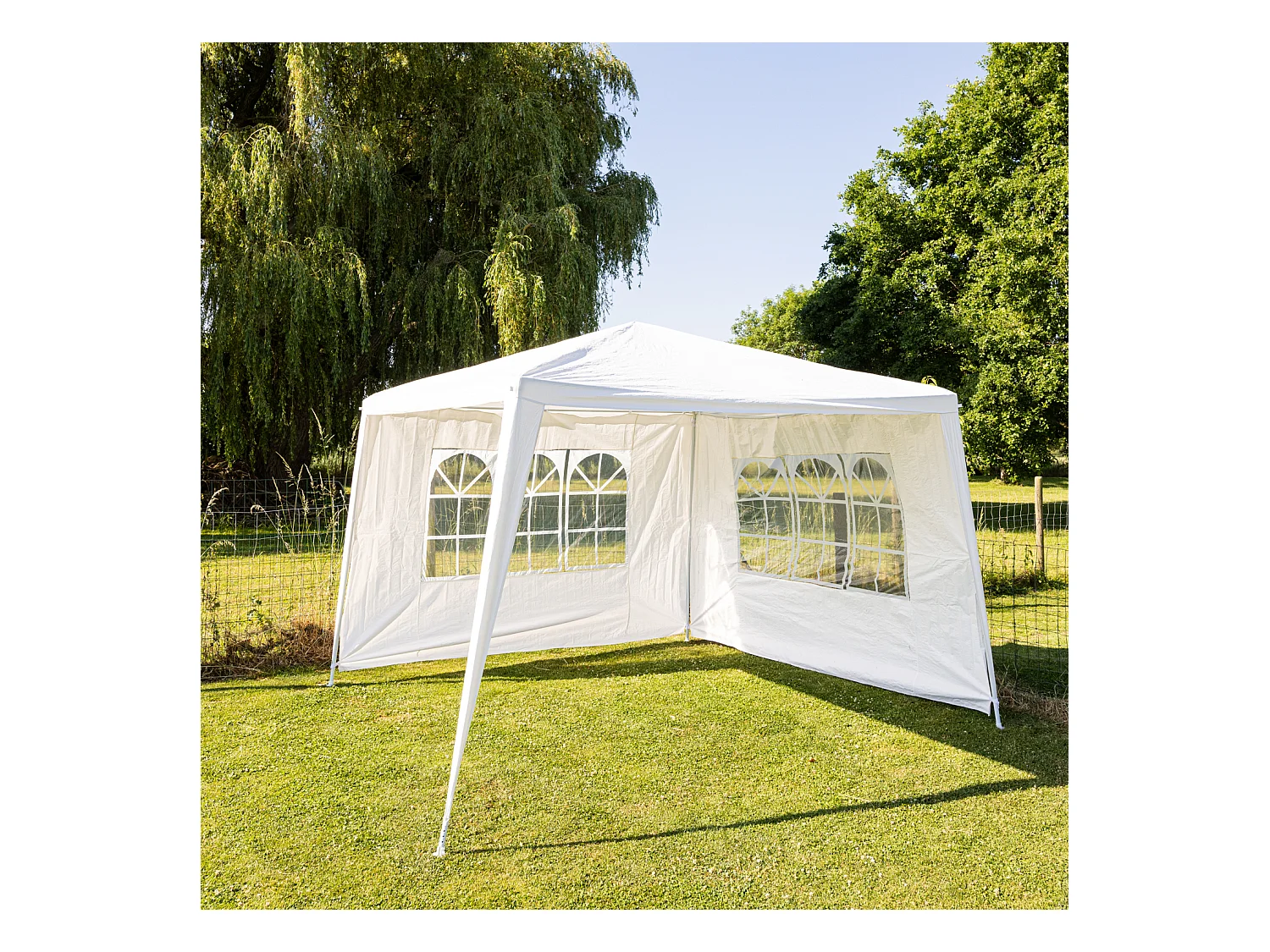 Tente de réception 3 × 3m TRAMONTANE - HAPPY GARDEN