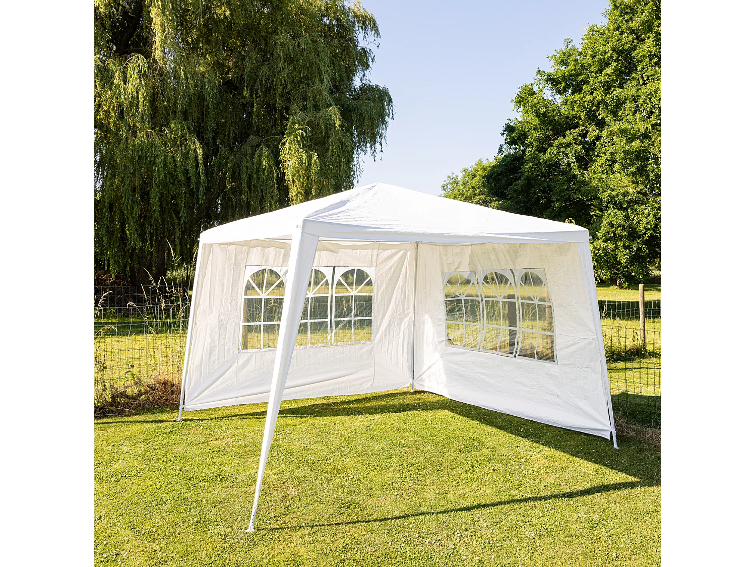 Tente de réception 3 × 3m TRAMONTANE - HAPPY GARDEN