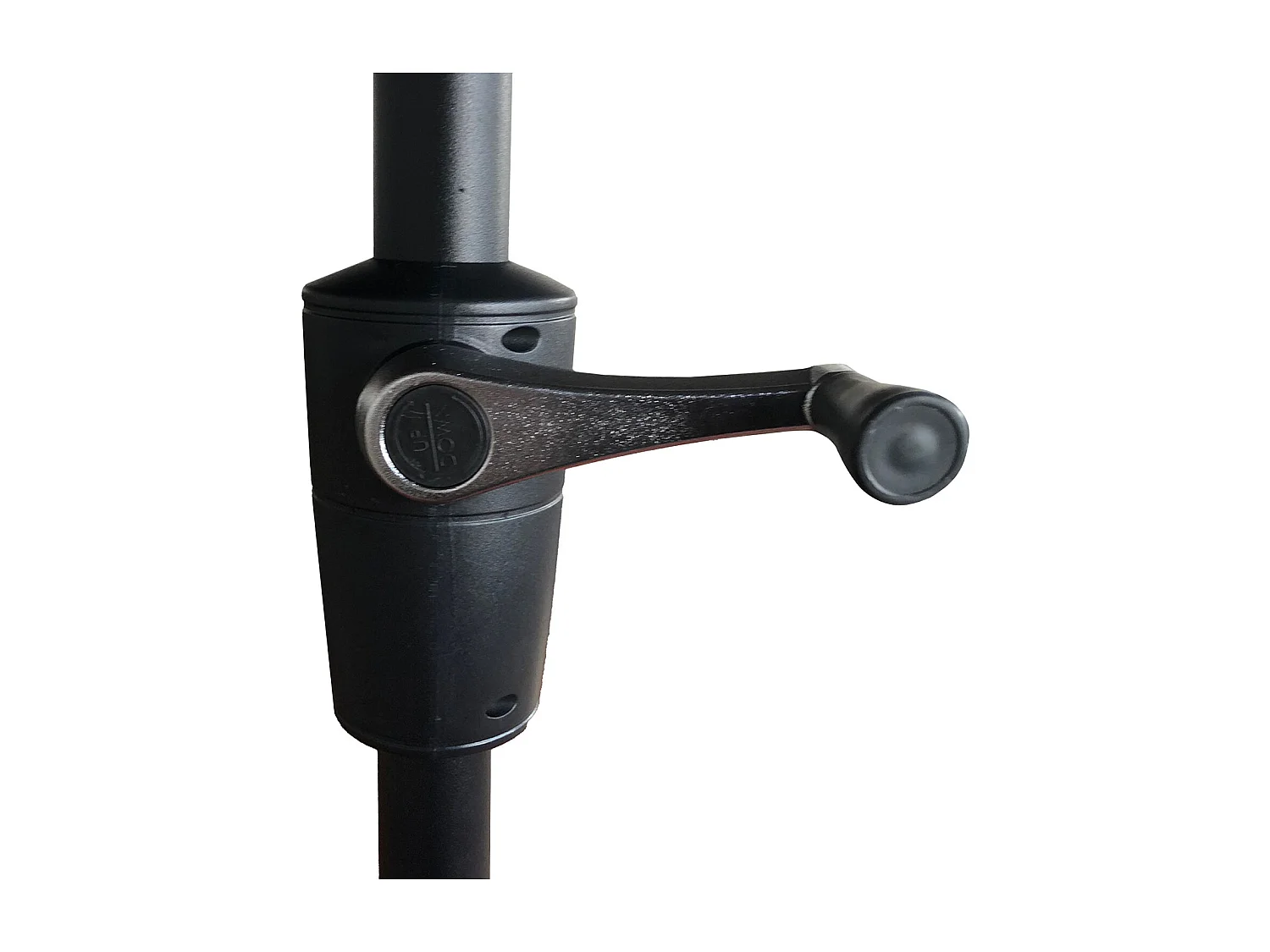 Parasol double 2x4m LINAI taupe - HAPPY GARDEN