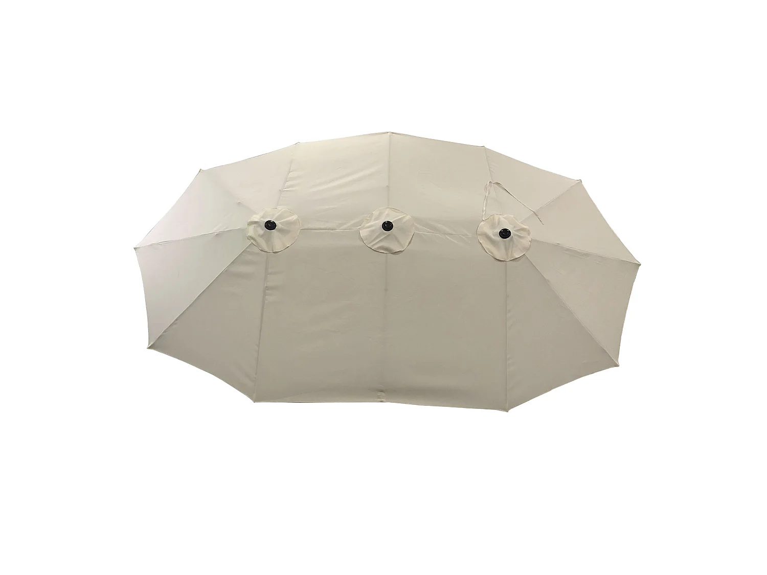 Dubbele parasol 2,7x4,6m LINAI beige