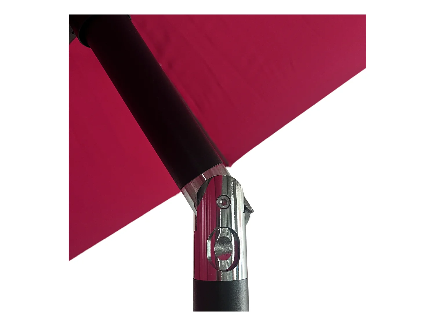 Gerader Sonnenschirm HAPUNA rund 3,30m Durchmesser fuchsia
