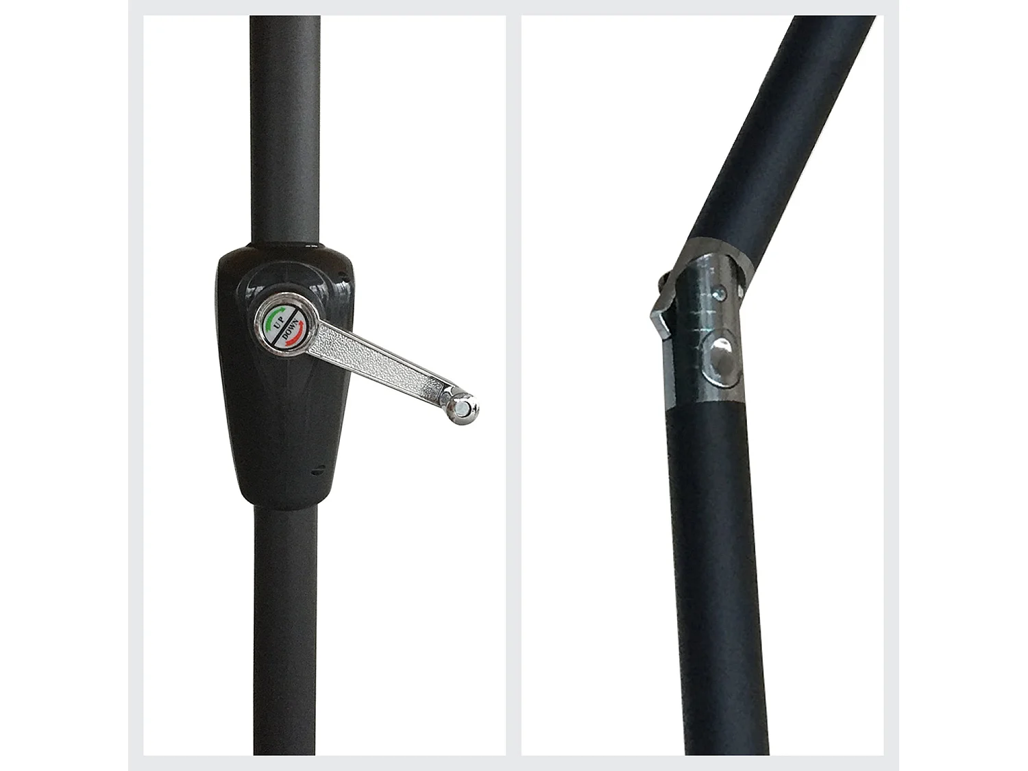 HAPUNAOmbrello rotondo diritto 2,70m diametro taupe