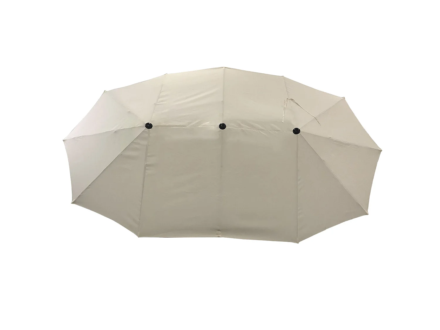 Parasol double 2x4m LINAI beige - HAPPY GARDEN