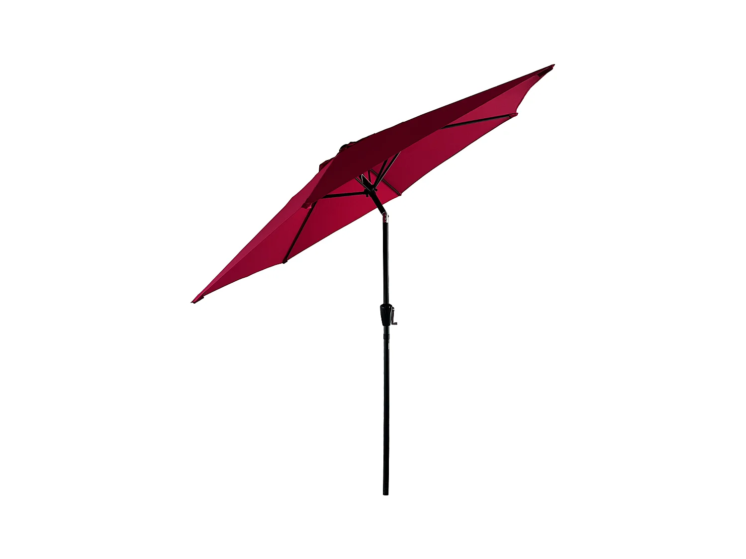 Gerader Sonnenschirm HAPUNA rund 2,70m Durchmesser fuchsia