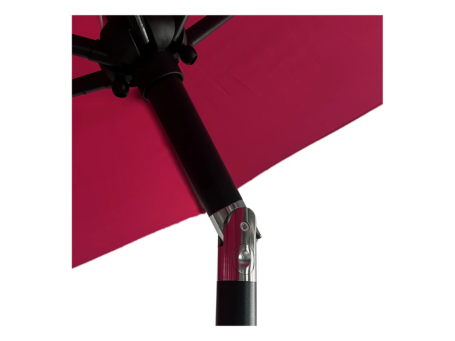 Gerader Sonnenschirm HAPUNA rund 2,70m Durchmesser fuchsia