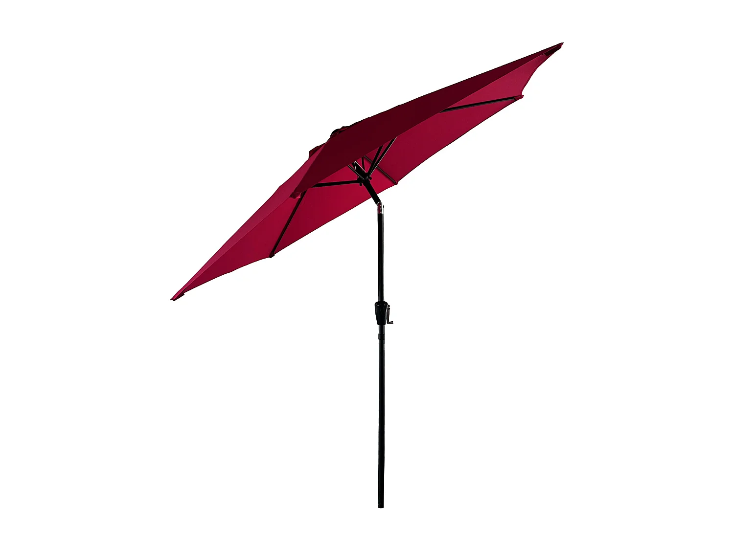 Gerader Sonnenschirm HAPUNA rund 2,70m Durchmesser fuchsia