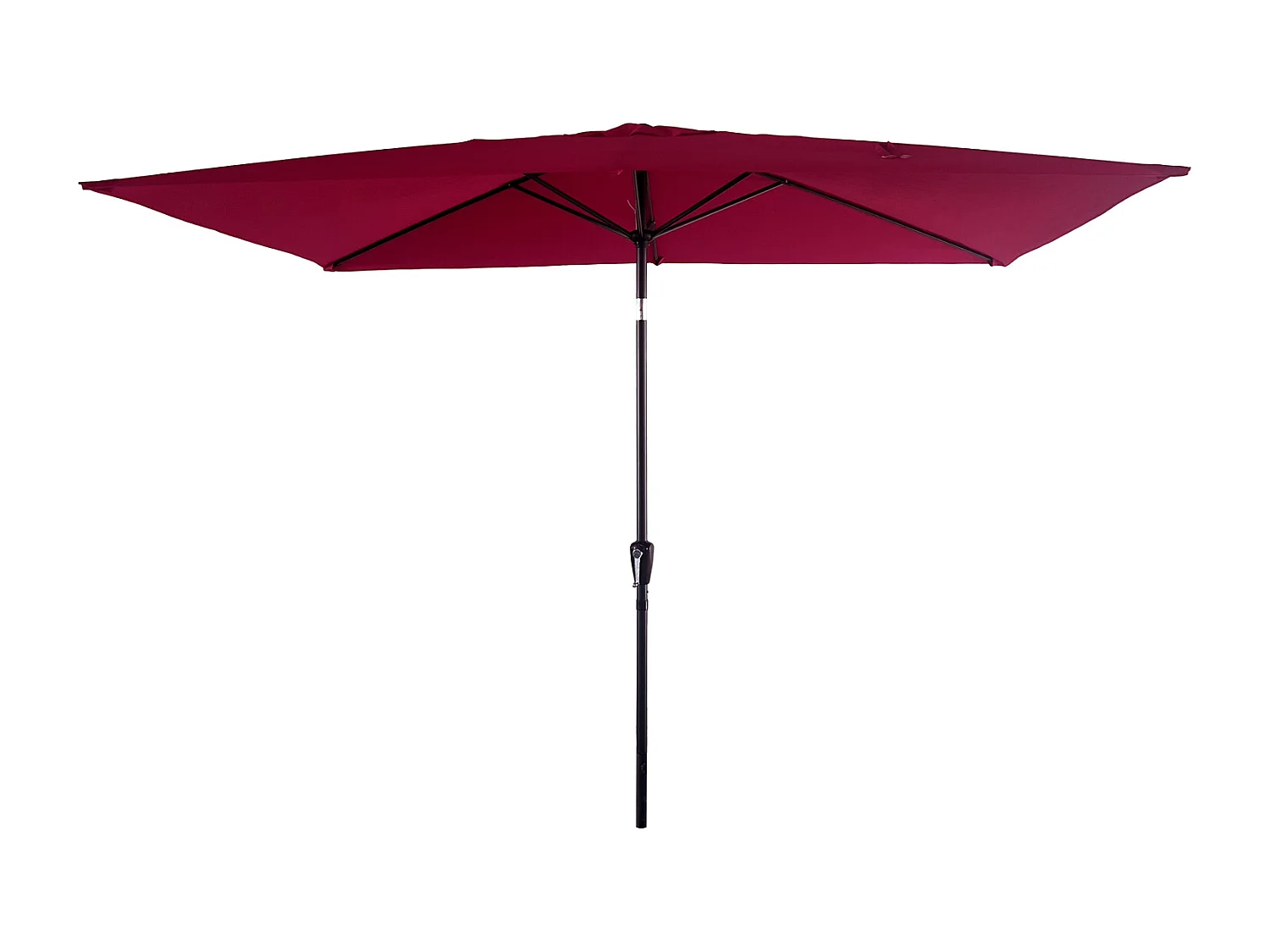 HAPUNA guarda-chuva recto rectangular 2x3m fúcsia