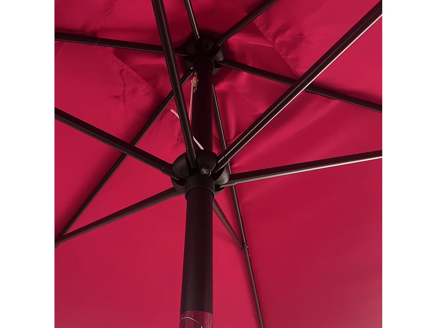 Parasol droit HAPUNA rectangulaire 2x3m fuchsia - HAPPY GARDEN