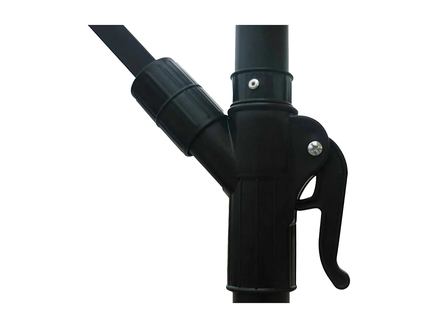 Parasole offset MOLOKAI quadrato 2,7x2,7m rosso + copertura