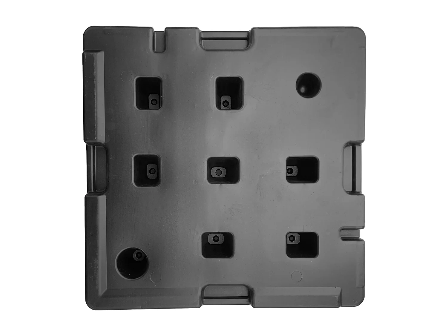 Lot de 4 dalles carrées CROZON - HAPPY GARDEN