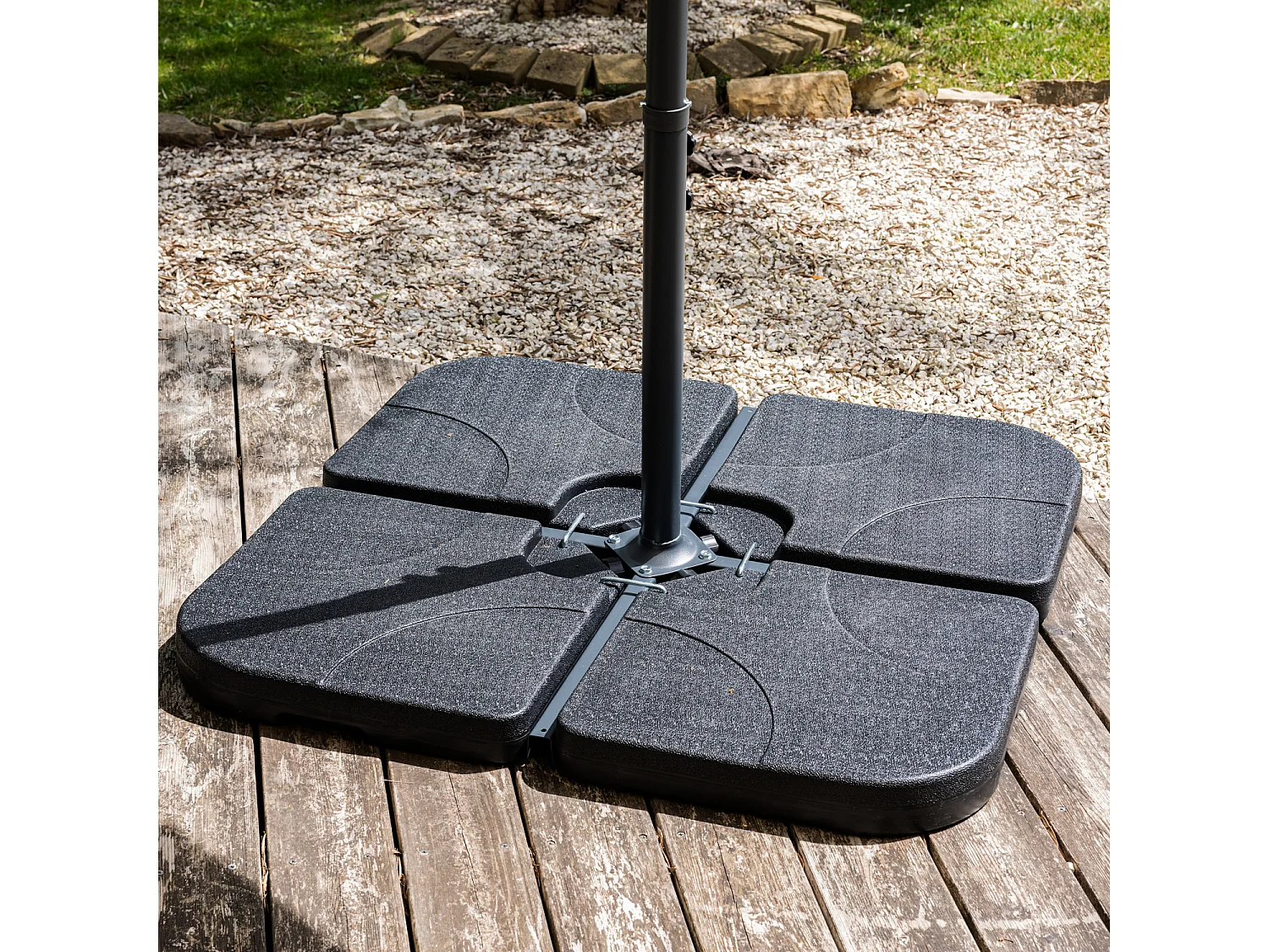 4er Set quadratischen Fliesen QUIBERON