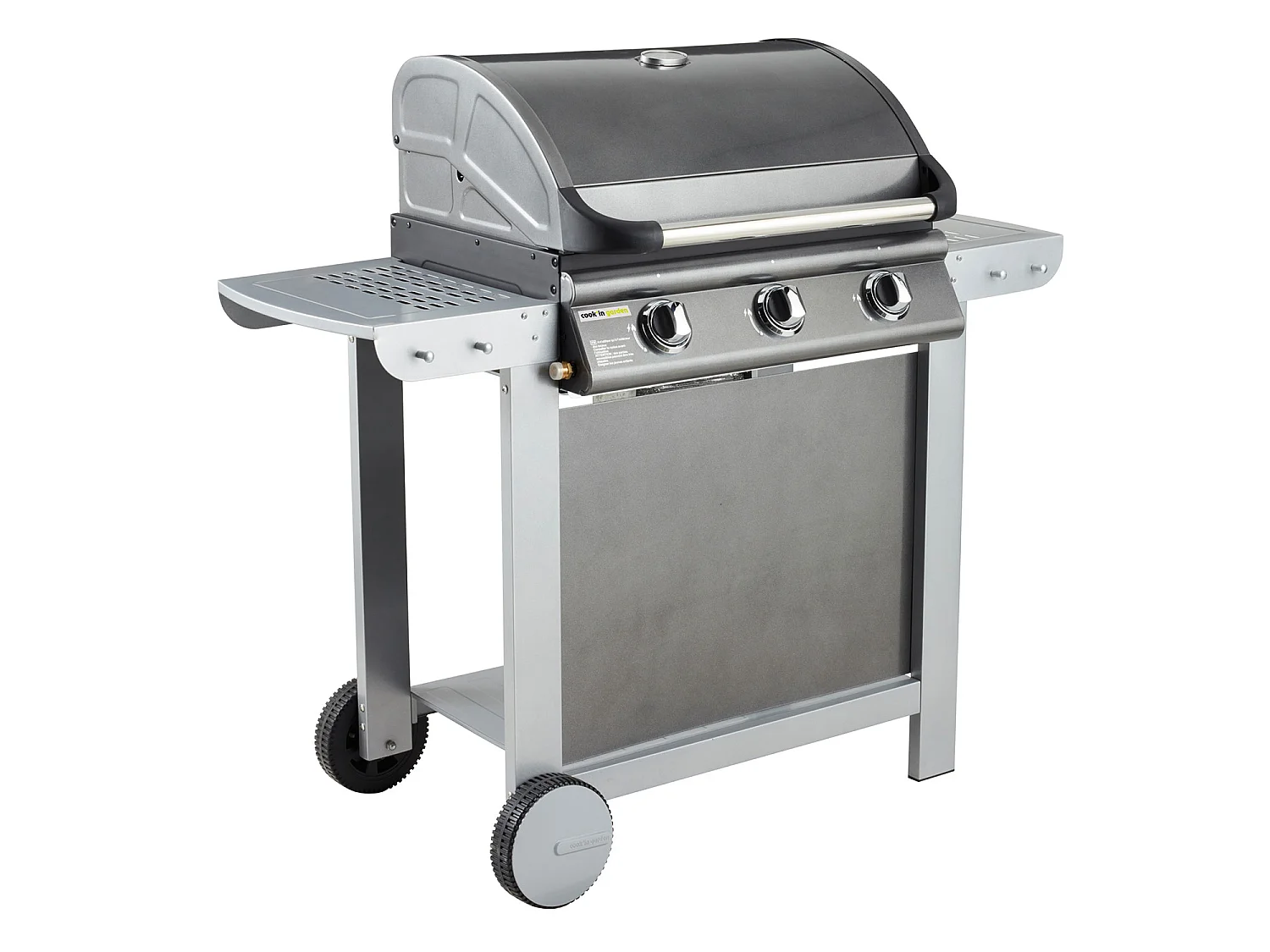 Cook'in Garden - Gasbarbecue FIESTA 3 - 3 branders met thermometer 10,5kW