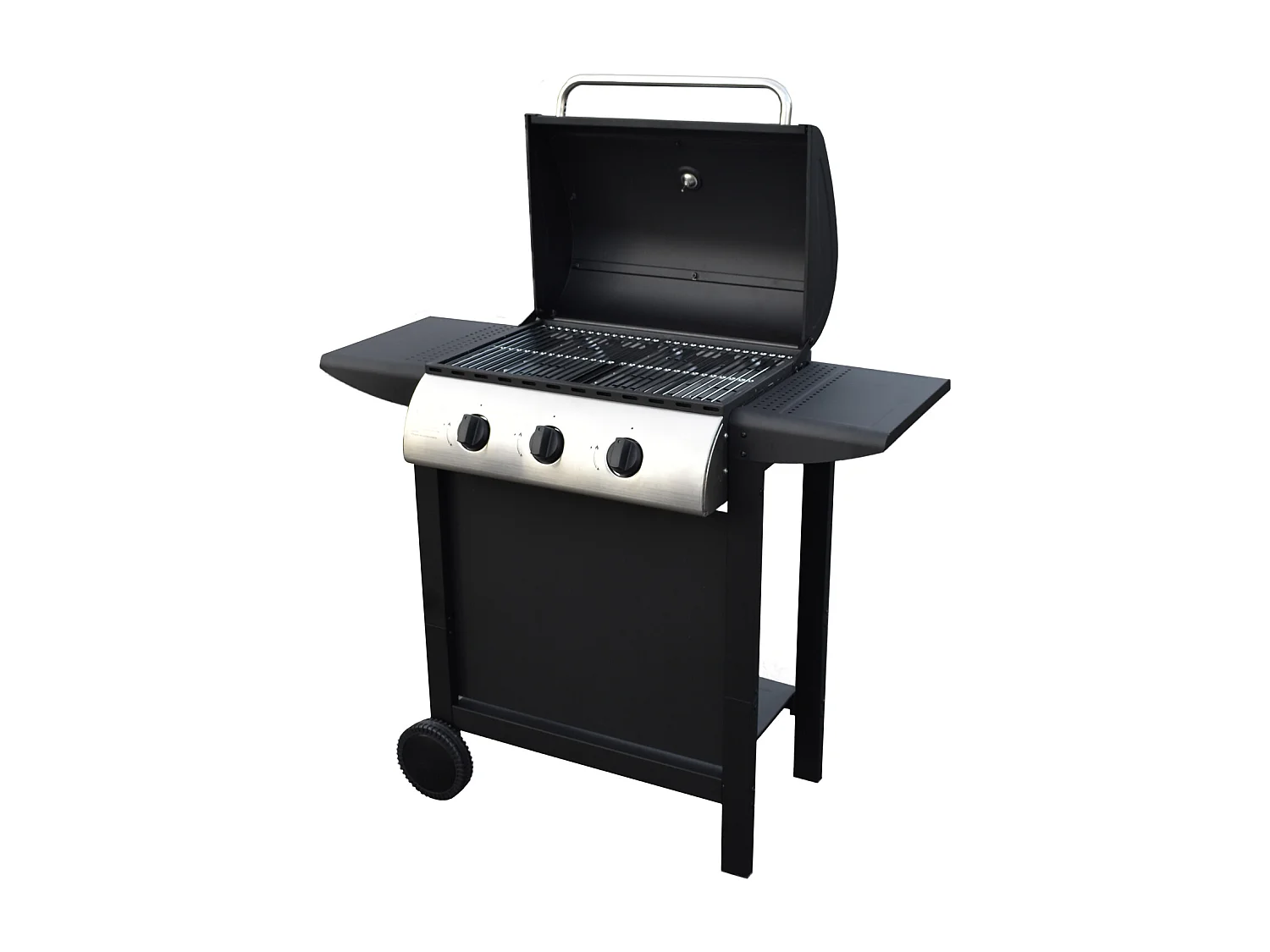 Barbacoa de gas HAWAÏ 3 quemadores 8,4 kW - HAPPY GARDEN