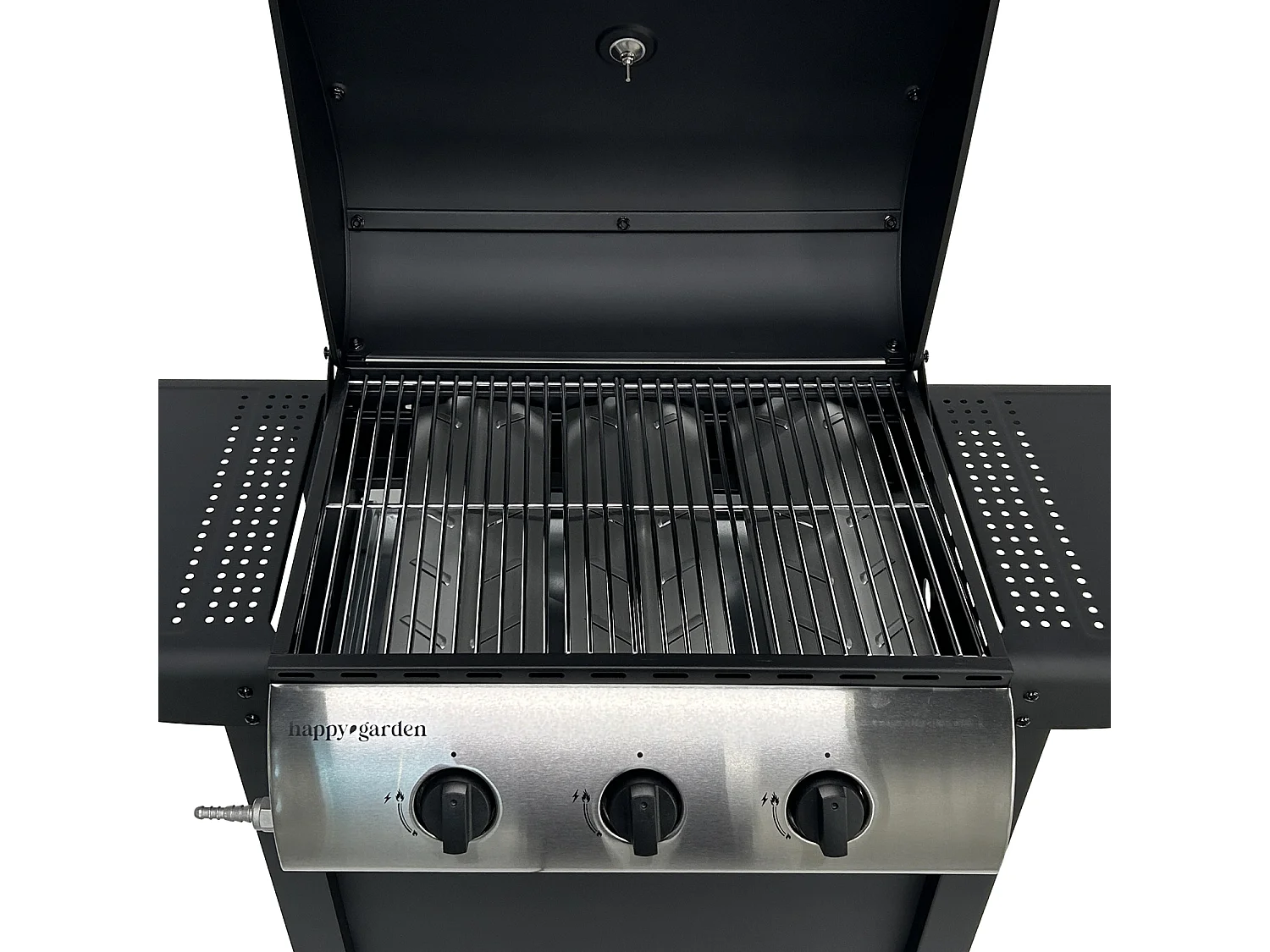Barbacoa de gas HAWAÏ 3 quemadores 8,4 kW