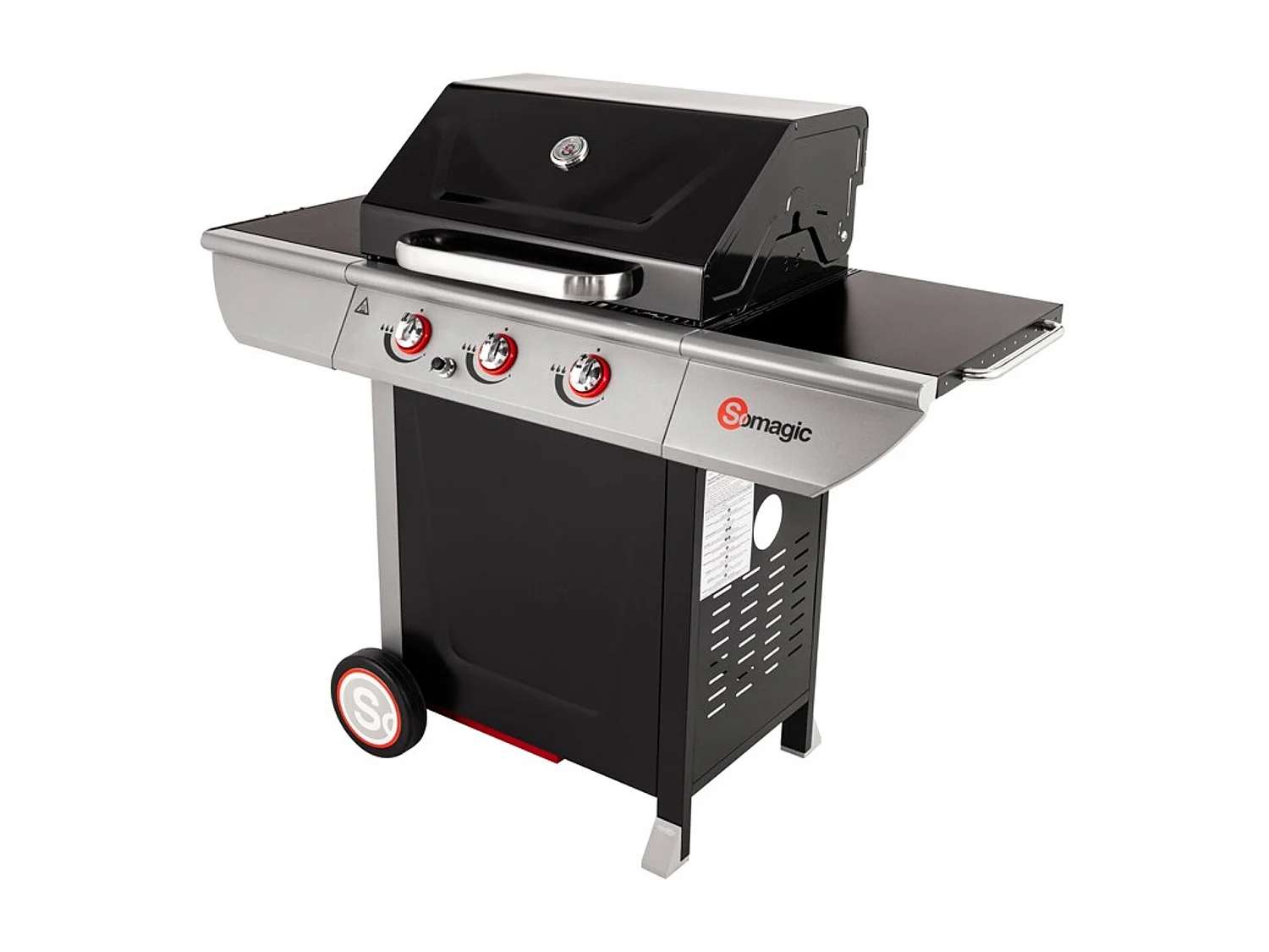 Barbecue a gas MANHATTAN 300S - 3 bruciatori 10,5kW - SOMAGIC