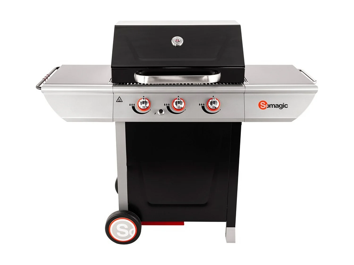 Barbecue a gas MANHATTAN 300S - 3 bruciatori 10,5kW - SOMAGIC
