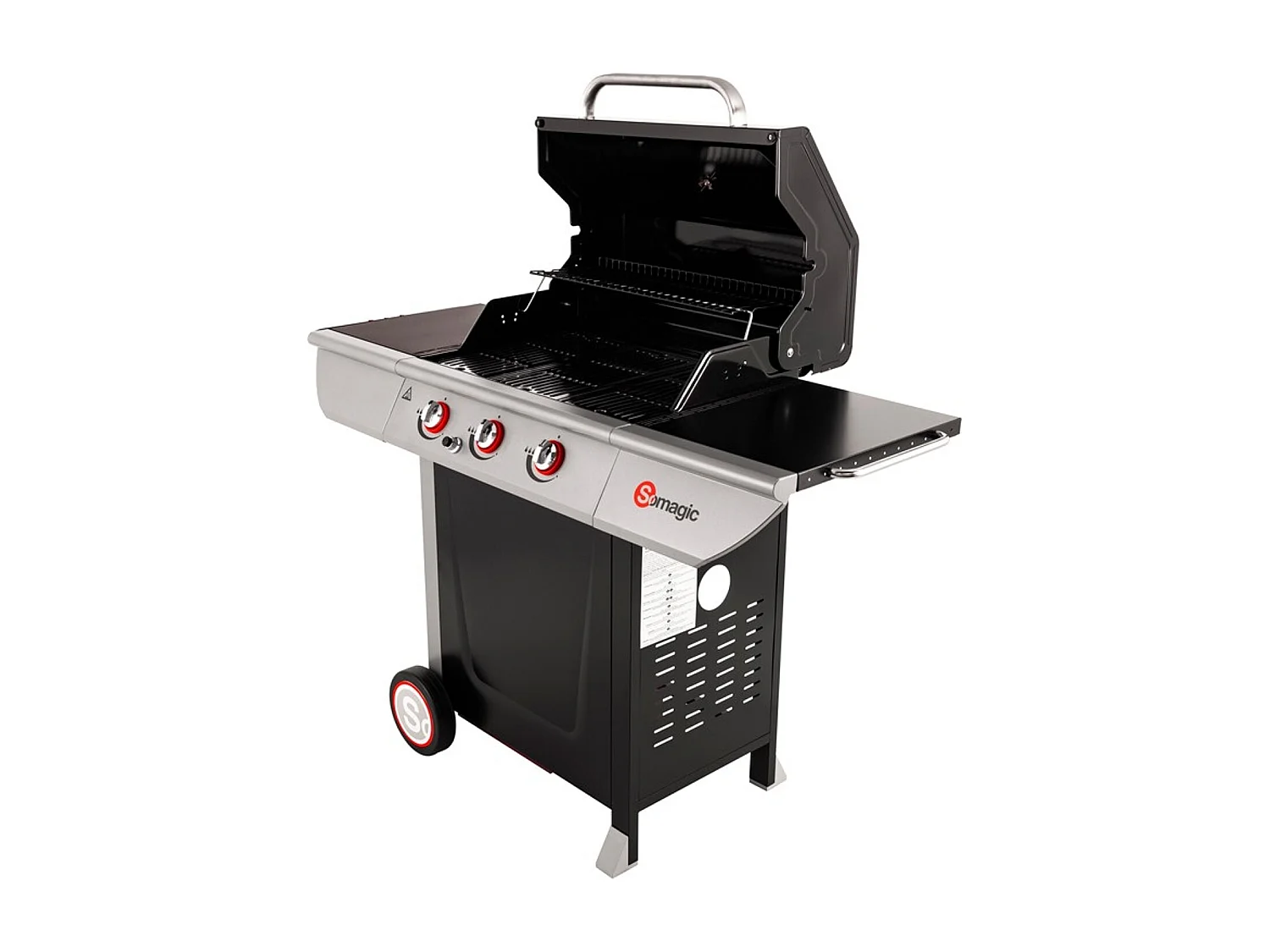 Barbecue a gas MANHATTAN 300S - 3 bruciatori 10,5kW - SOMAGIC