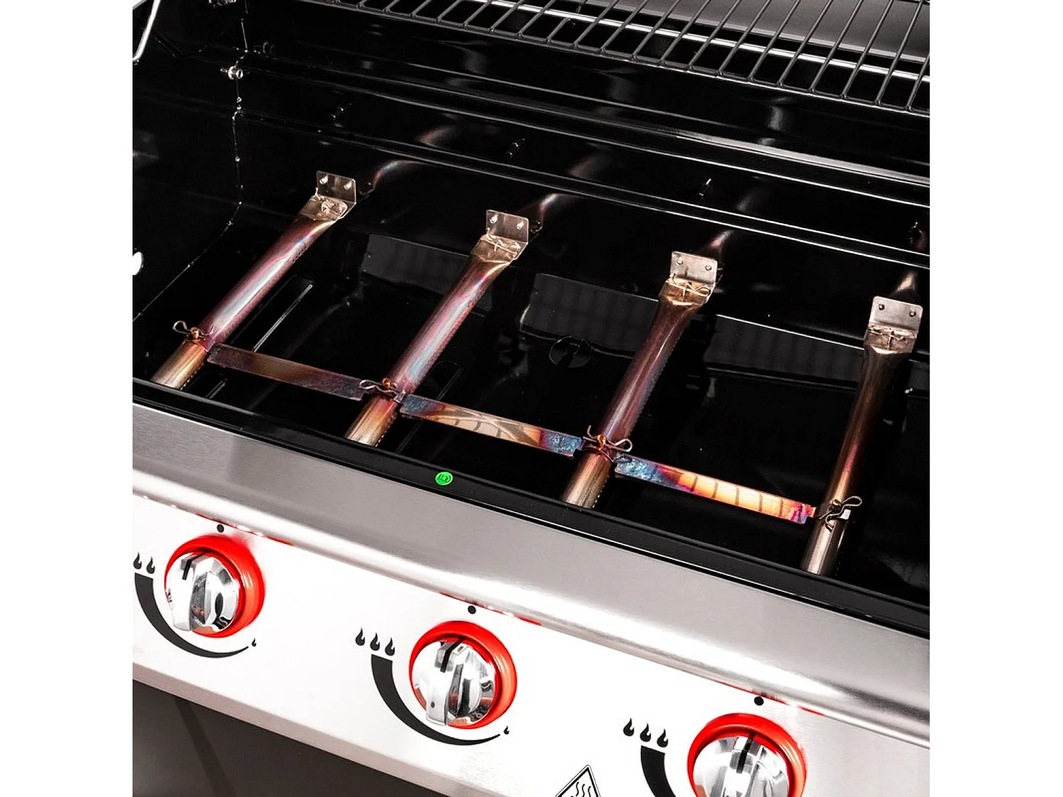 Barbacoa de gas MANHATTAN 400GPI 4 quemadores 14kW - SOMAGIC