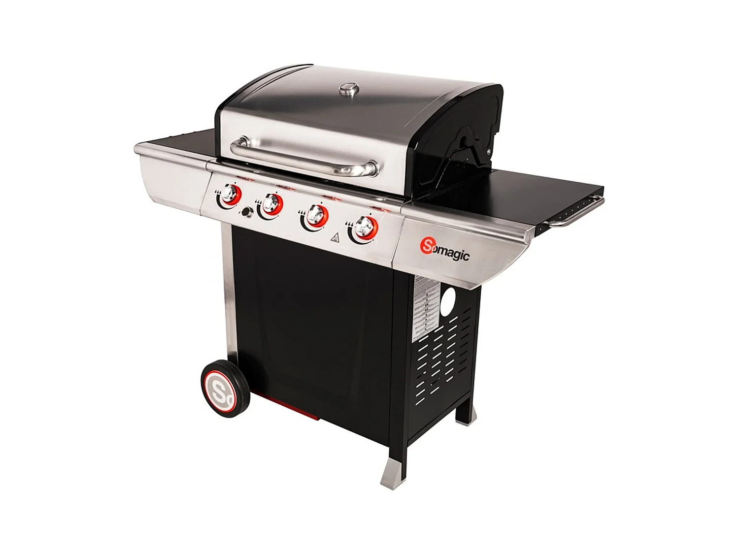 MANHATTAN 400GPI barbecue à gaz 4 brûleurs 14kW - SOMAGIC