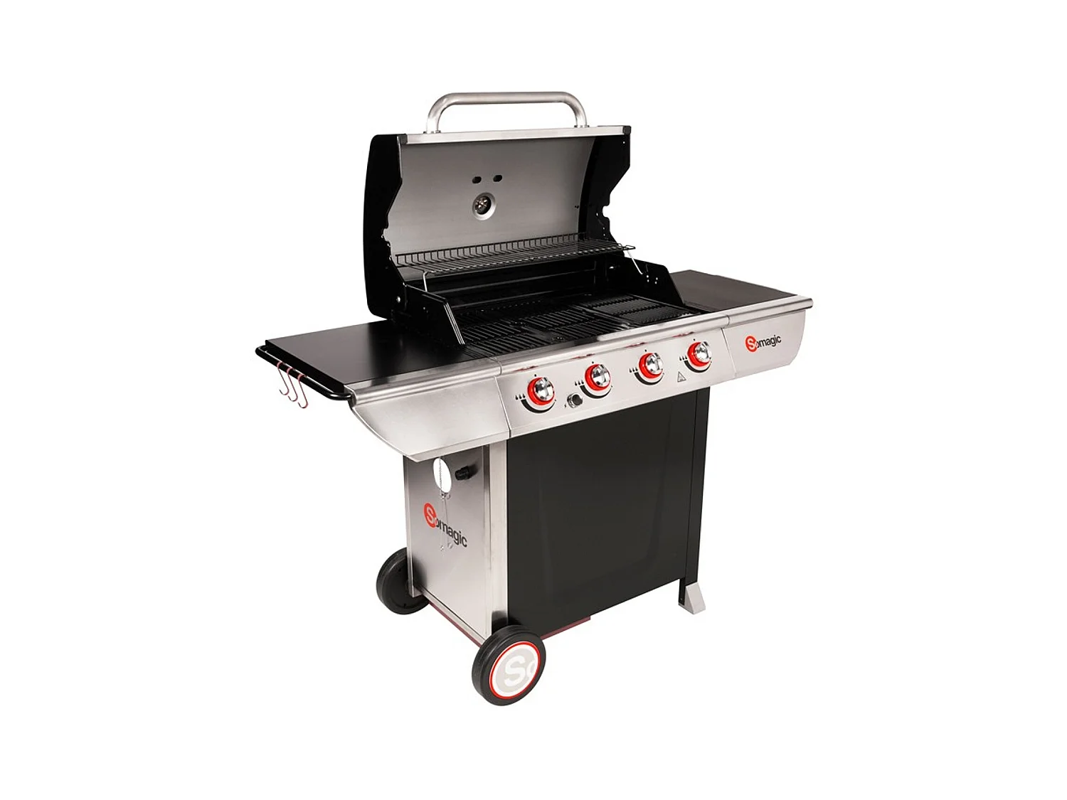 MANHATTAN 400GPI Gas Barbecue - 4 branders 14kW