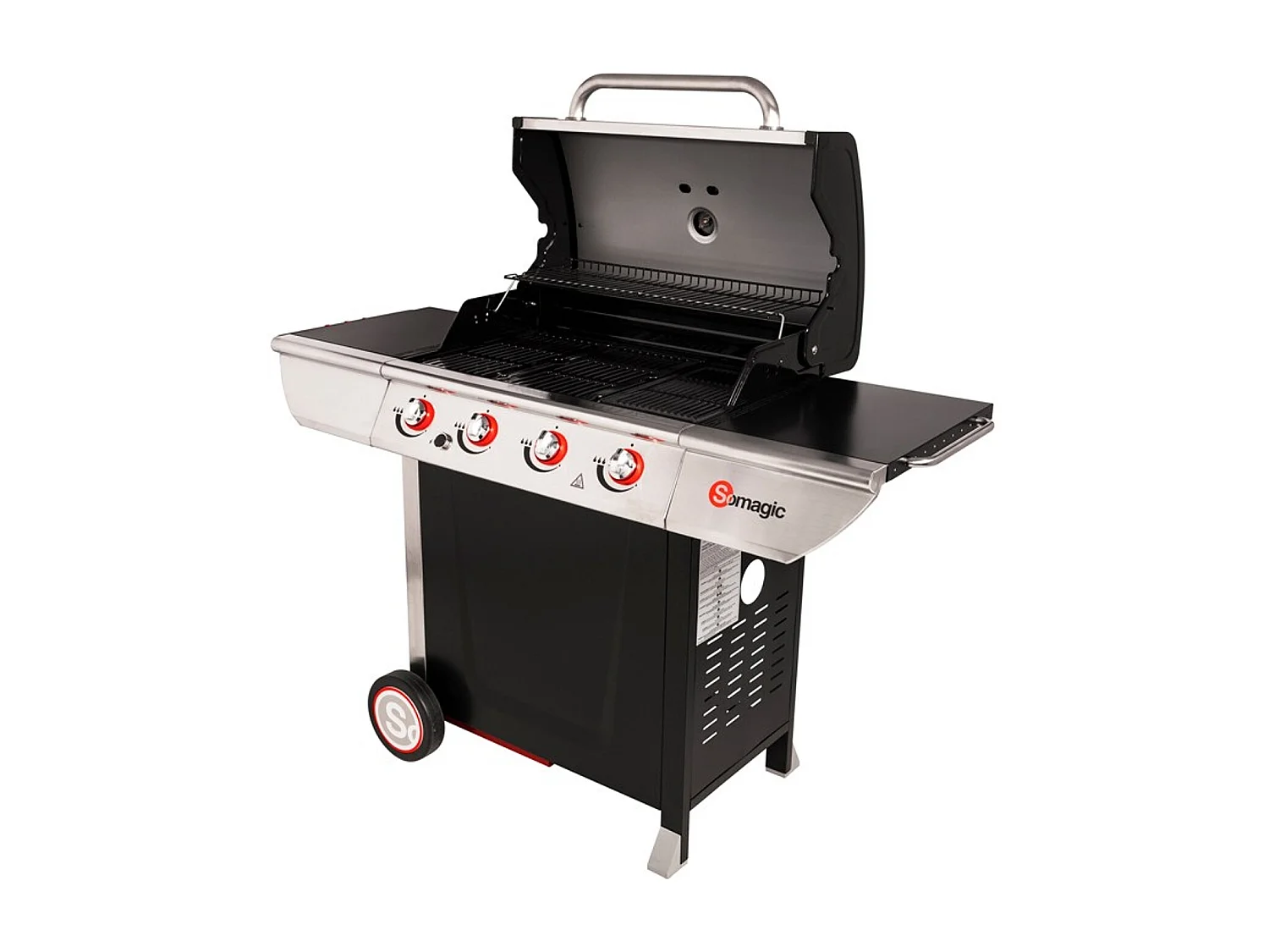 MANHATTAN 400GPI barbecue à gaz 4 brûleurs 14kW - SOMAGIC