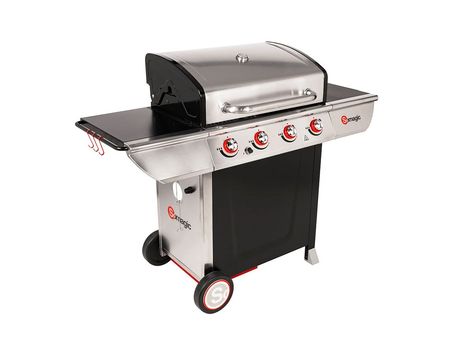 MANHATTAN 400GPI barbecue à gaz 4 brûleurs 14kW - SOMAGIC
