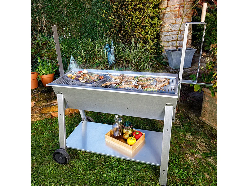 Rôtissoire à bois et à charbon TITAN - SOMAGIC