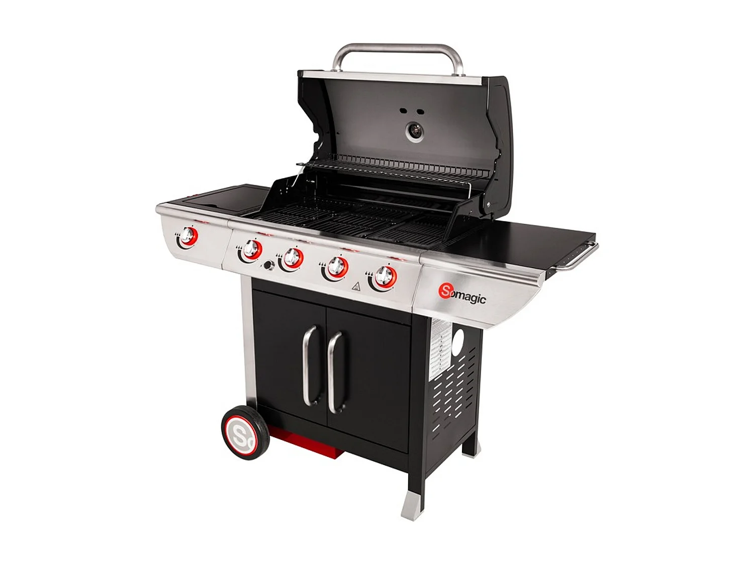 MANHATTAN 450GPI Gas Barbecue - 4 branders + 14kW fornuis