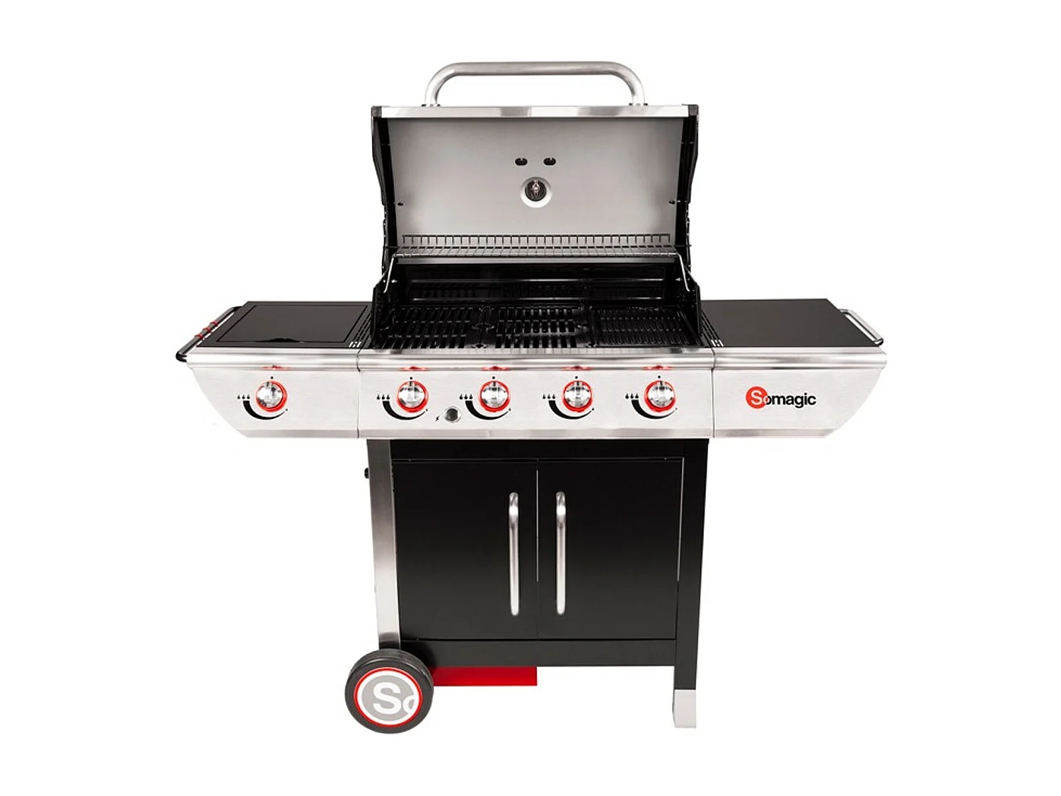 MANHATTAN 450GPI Gas Barbecue - 4 branders + 14kW fornuis