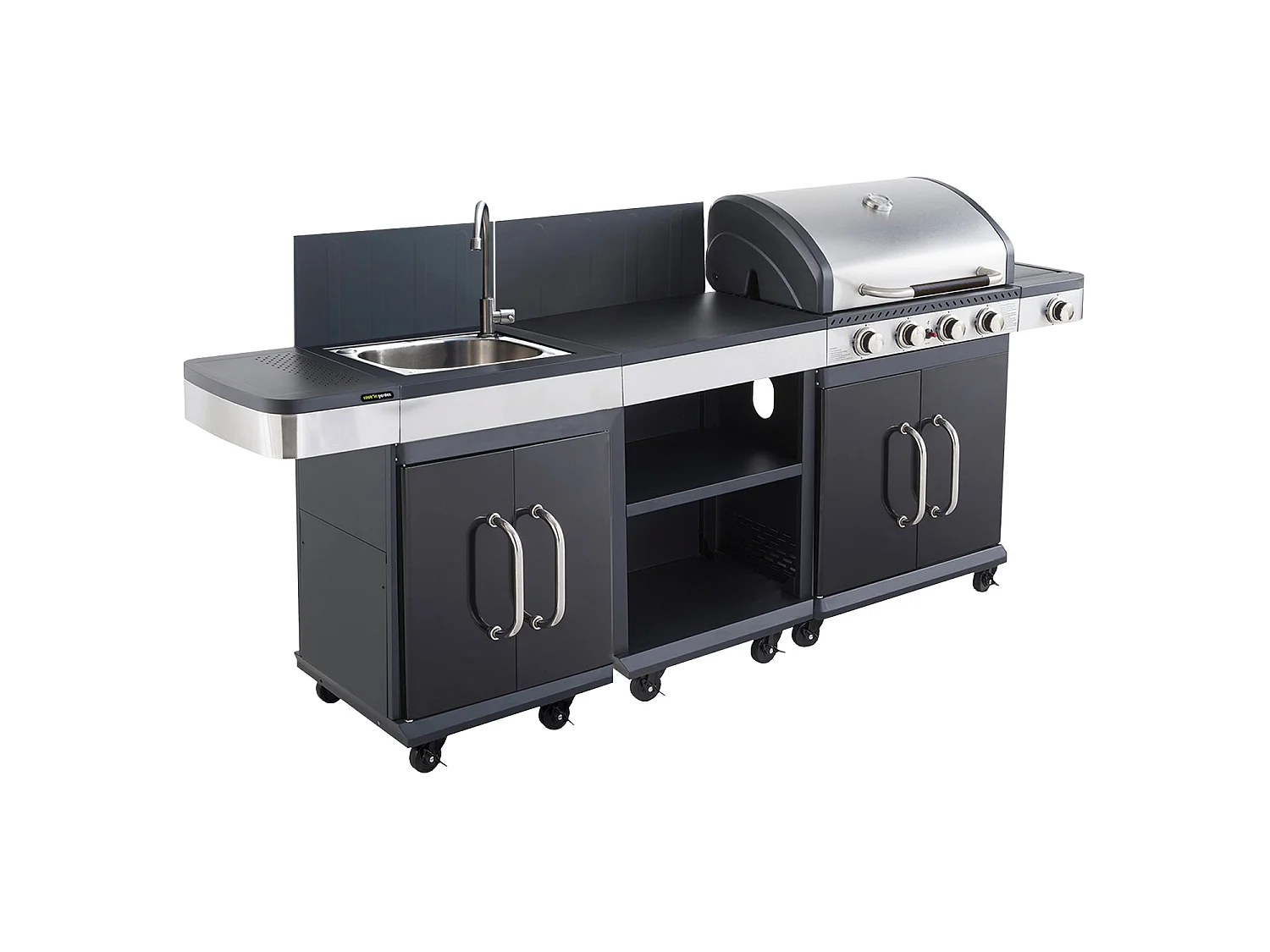 Cuisine extérieure modulable FIDGI 4 - COOK'IN GARDEN