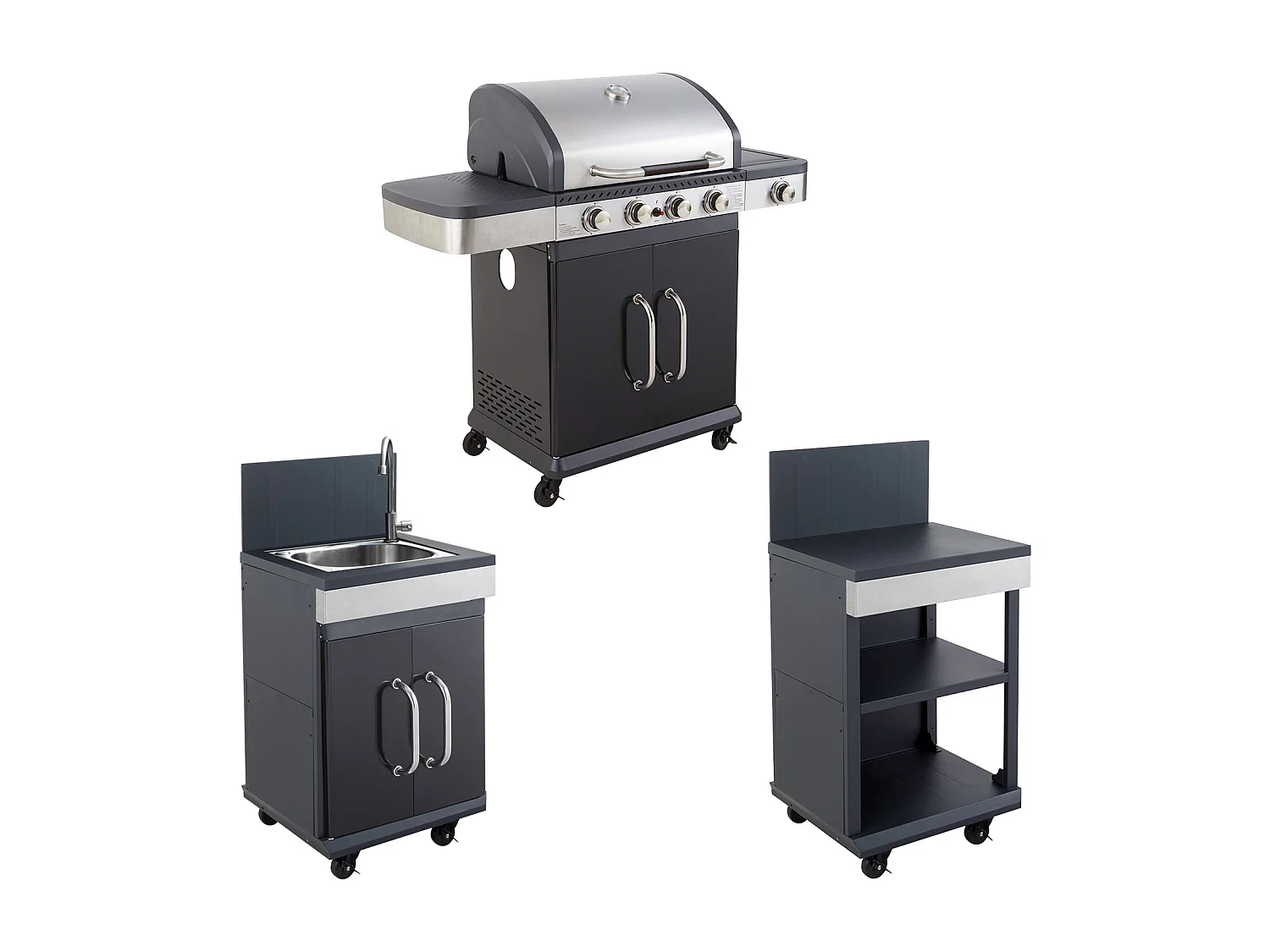 Modulaire buitenkeuken FIDGI 4