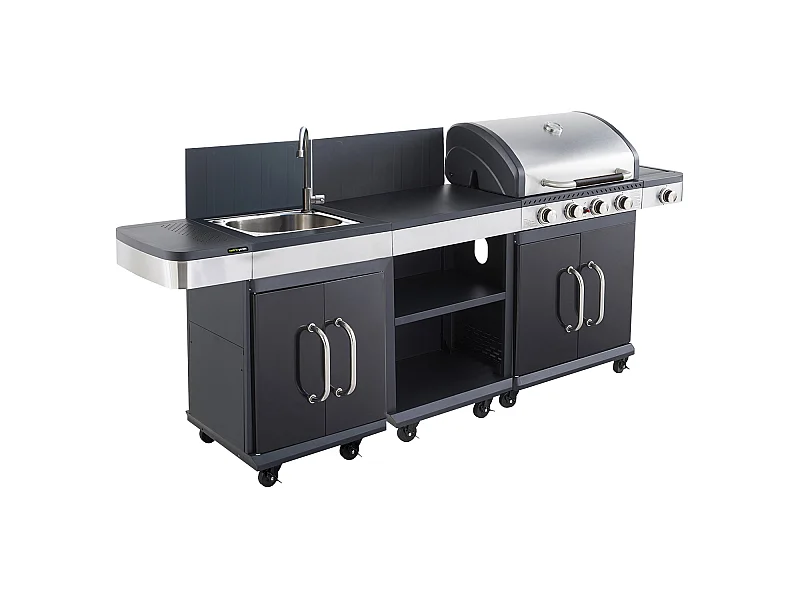 Cuisine extérieure modulable FIDGI 4 - COOK'IN GARDEN