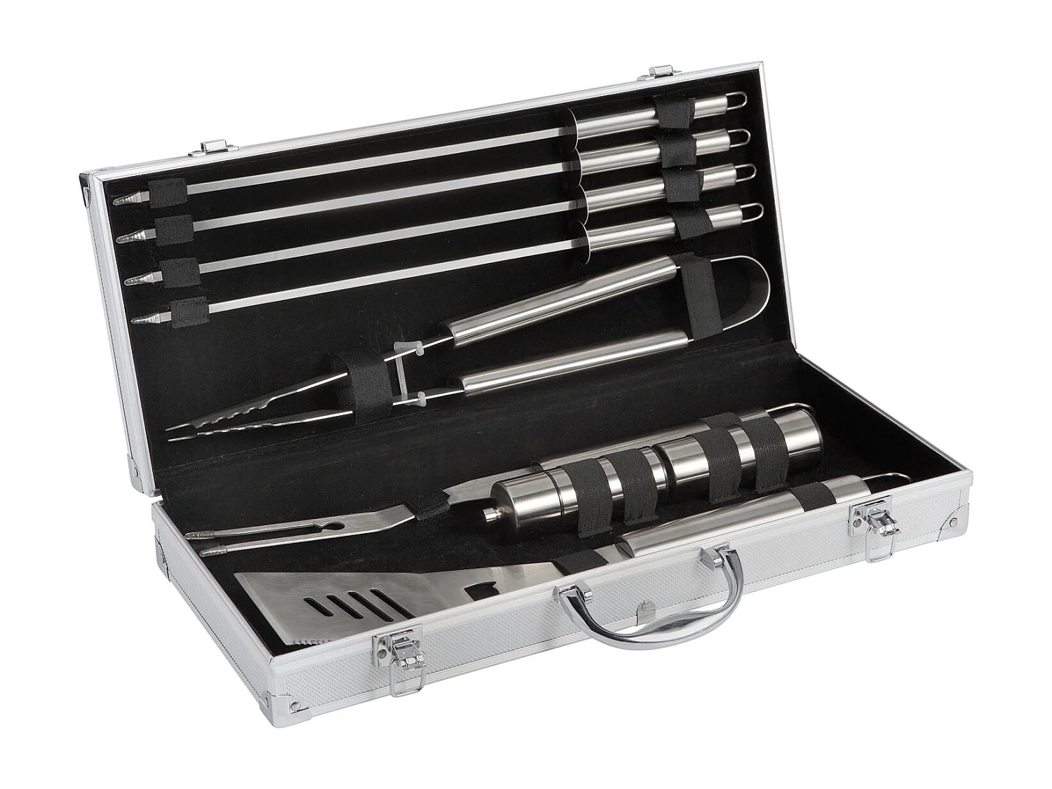 Valisette chef et ses accessoires pour barbecue - COOK'IN GARDEN