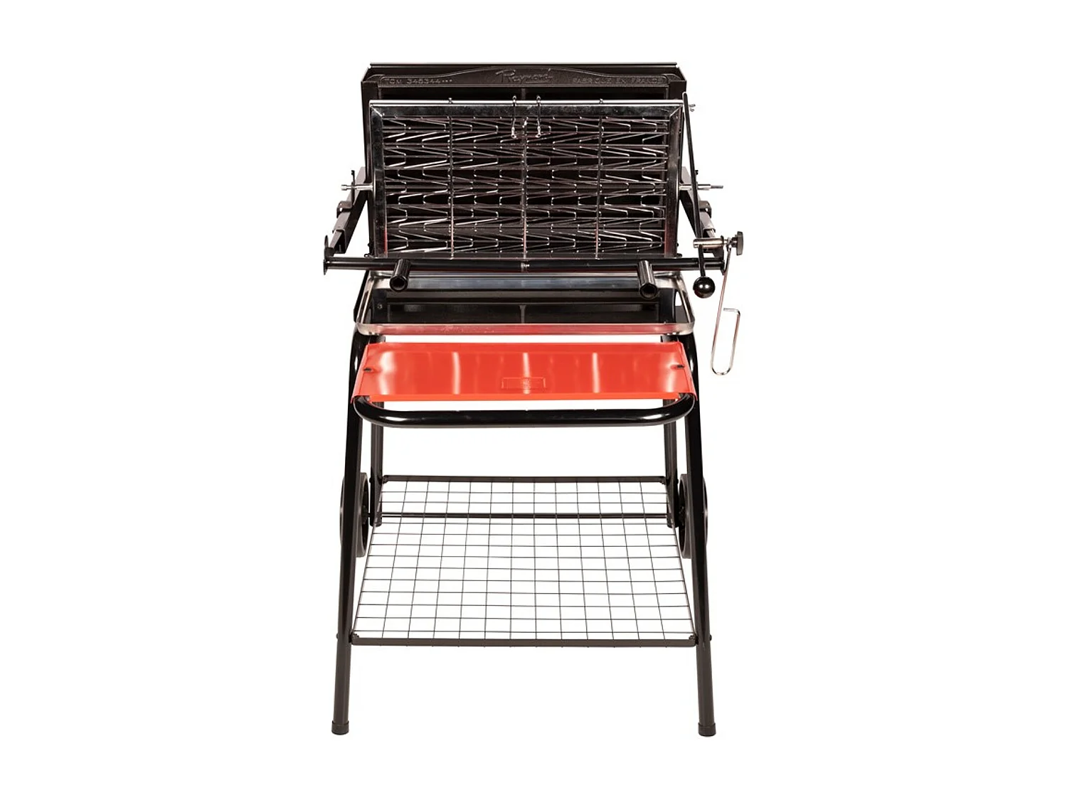 Houtskoolbarbecue met verticale haard RAYMOND