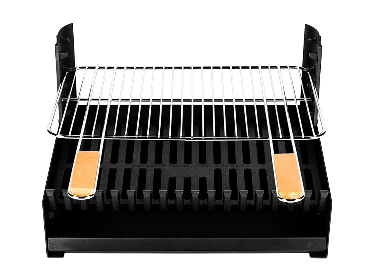 Holzkohlegrill in 3 Höhen verstellbar GRILLOIR - Standgrill