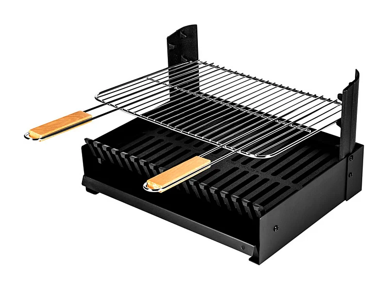 Barbecue a carbonella regolabile in 3 altezze GRILLOIR - Griglia a libera installazione - SOMAGIC