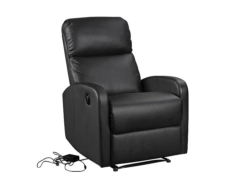 Fauteuil électrique inclinable RELAX noir - HAPPY GARDEN