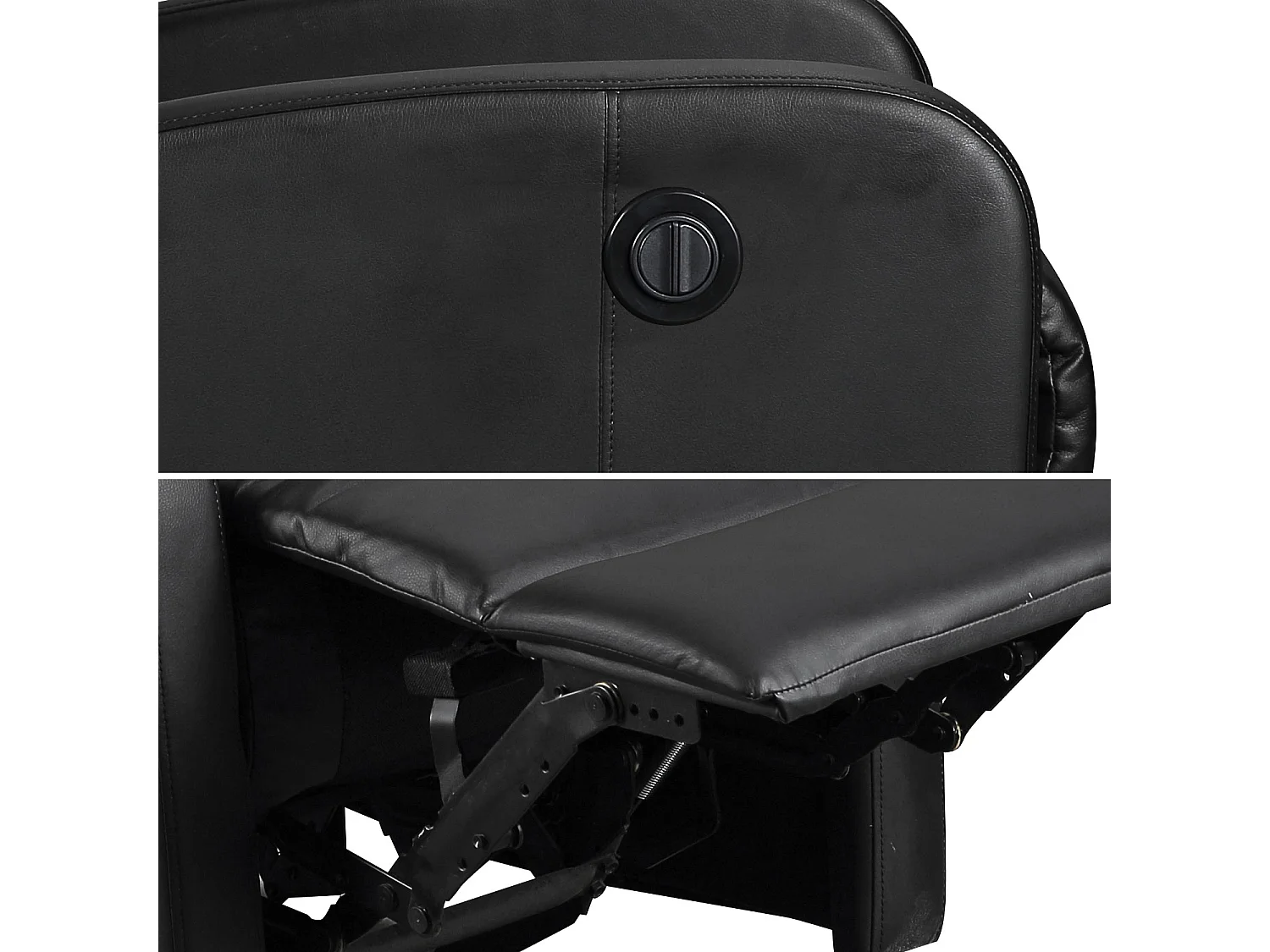 Fauteuil électrique inclinable RELAX noir - HAPPY GARDEN