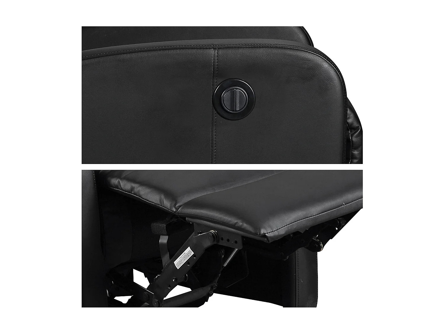 Fauteuil électrique inclinable RELAX noir - HAPPY GARDEN