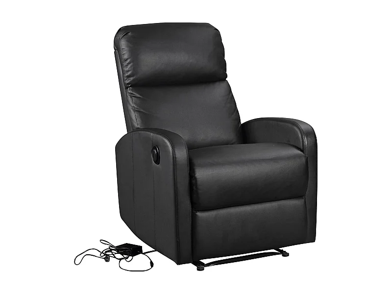 Fauteuil électrique inclinable RELAX noir - HAPPY GARDEN
