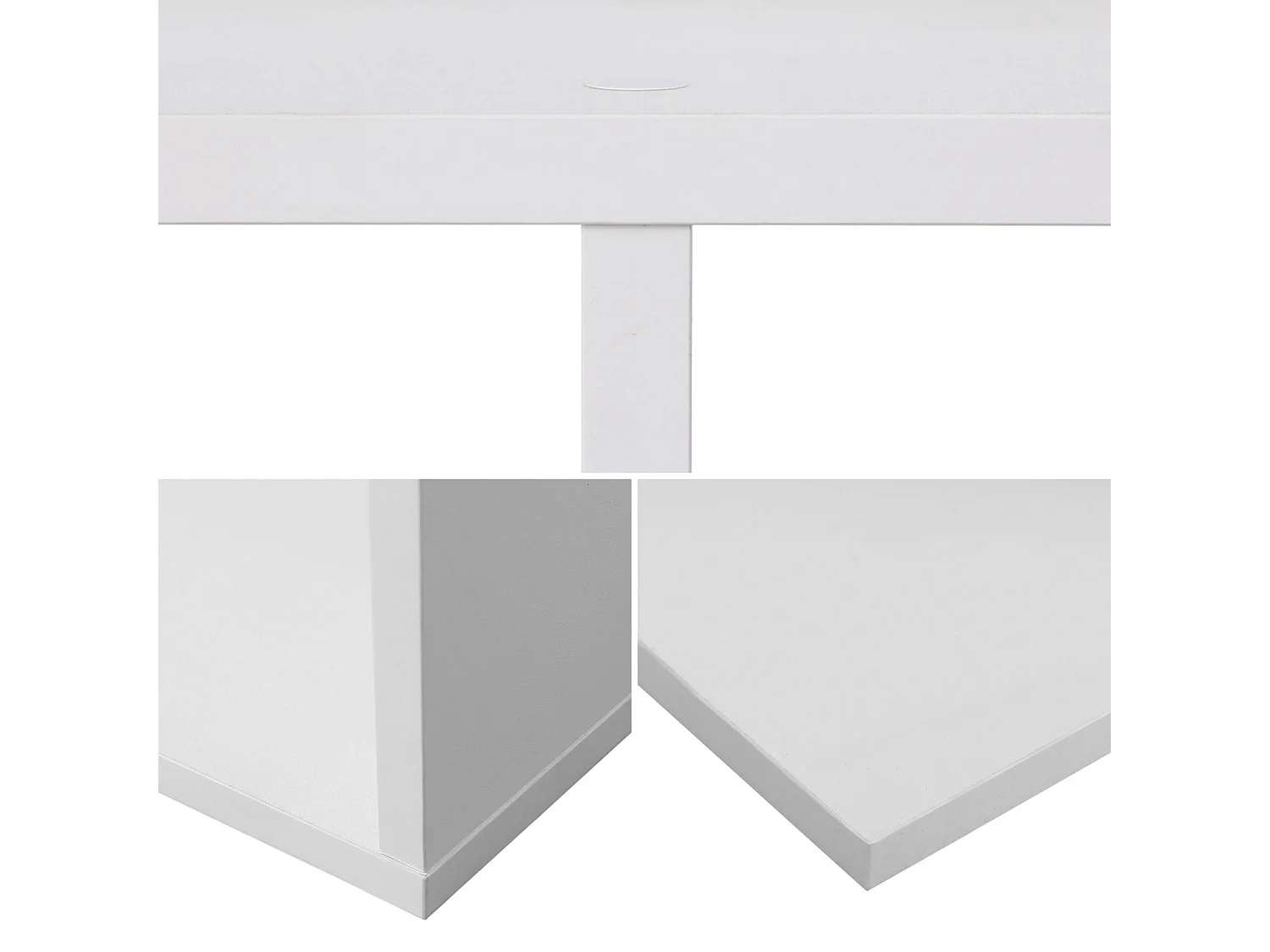 Librería blanca 6 estantes VIRGINIA