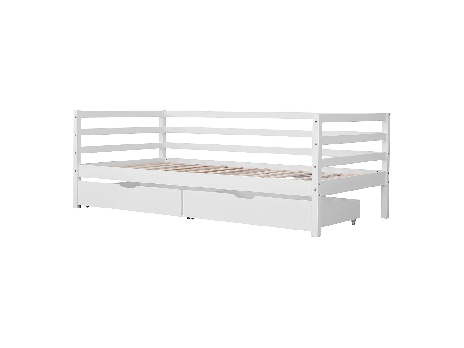 Cama para niños 190 x 90 cm con cajones JULES